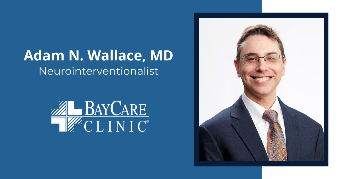 Dr. Adam Wallace Named Director of Interventional Neurology for Aurora BayCare Medical Center