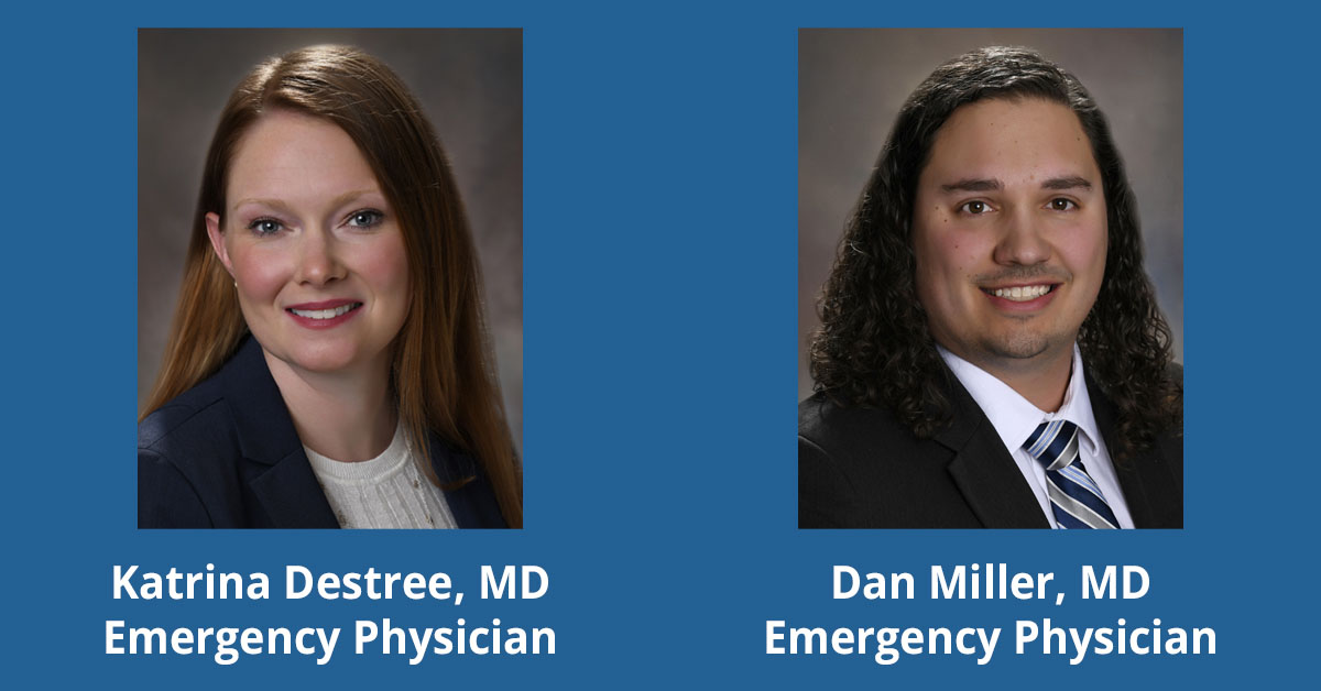 Dr. Destree and Dr. Miller Emergency Medicine BayCare Clinic