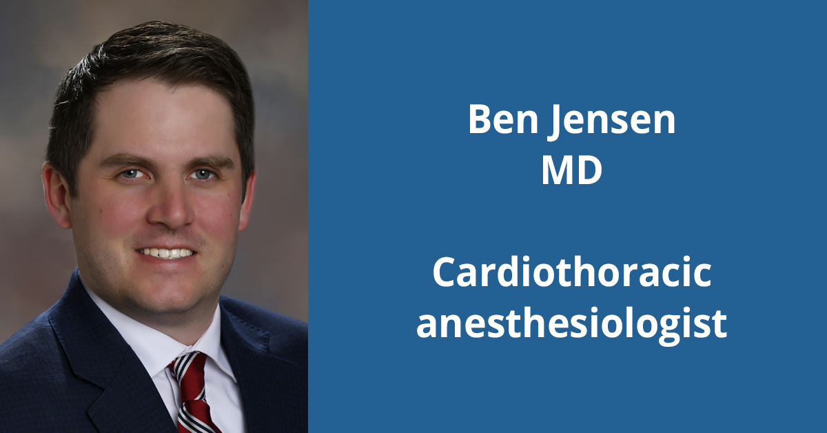 Dr. Ben Jensen, headshot