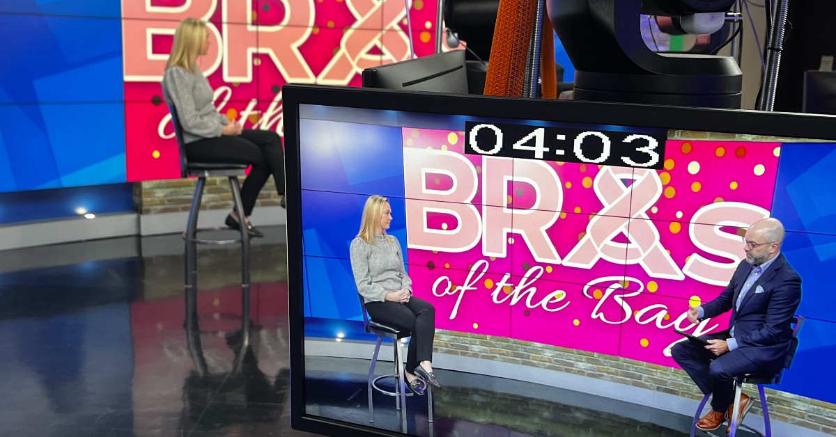 Dr. Karri Adamson, BayCare Clinic, visits WBAY Channel 2 News to discuss BRAs of the Bay