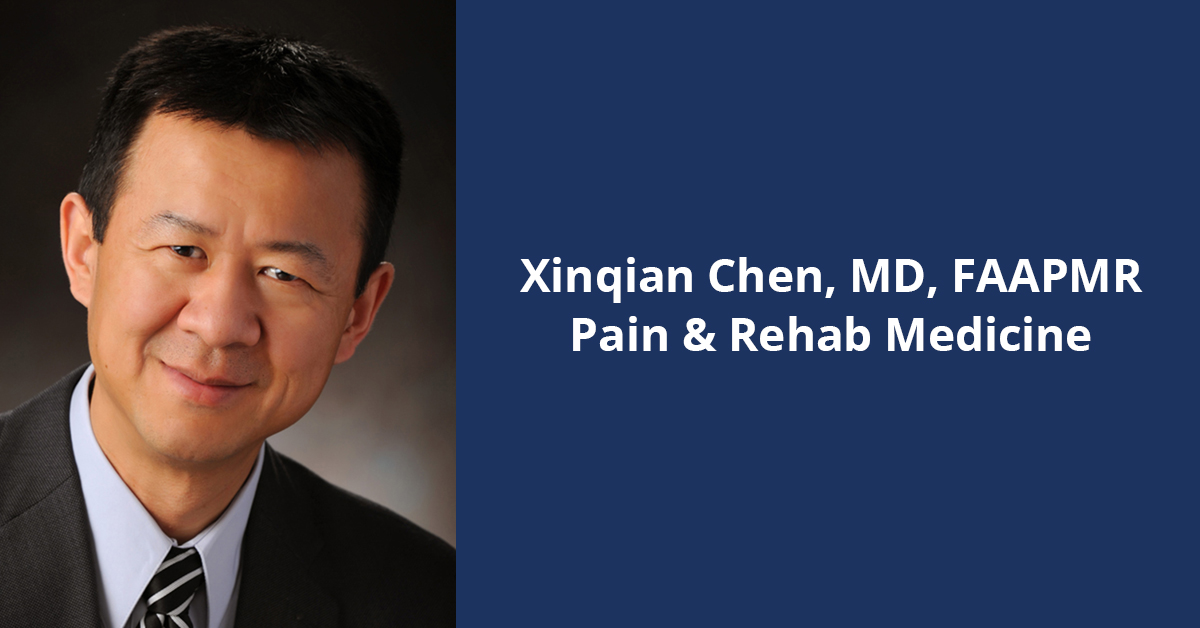 Dr. Xinqian Chen headshot